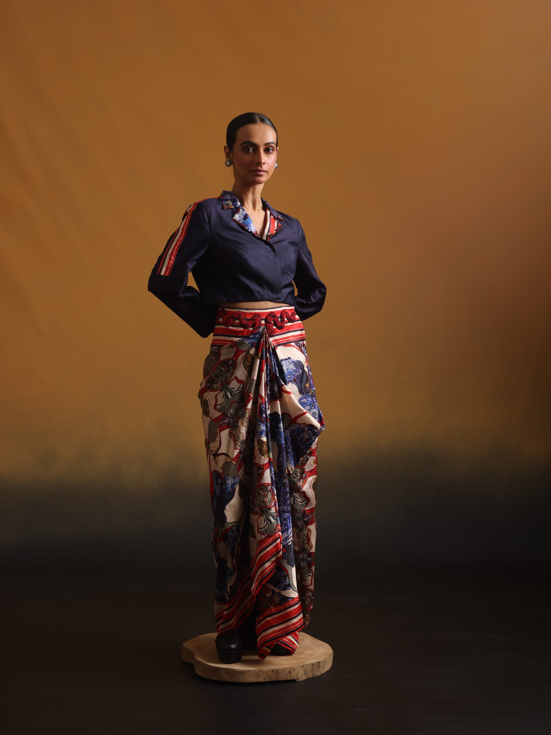 Shirt & Dhoti Pant Set - Image 4