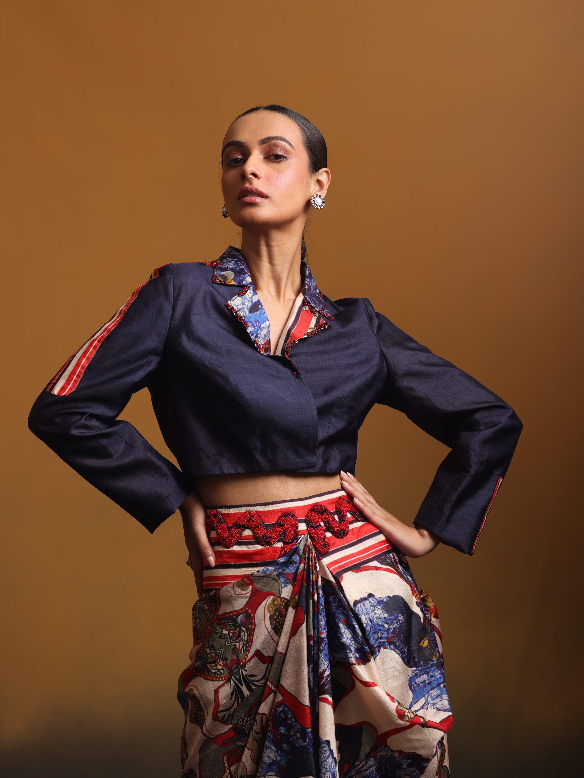 Shirt & Dhoti Pant Set