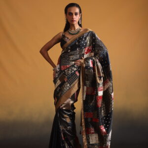 Patch Work Banarasi Saree