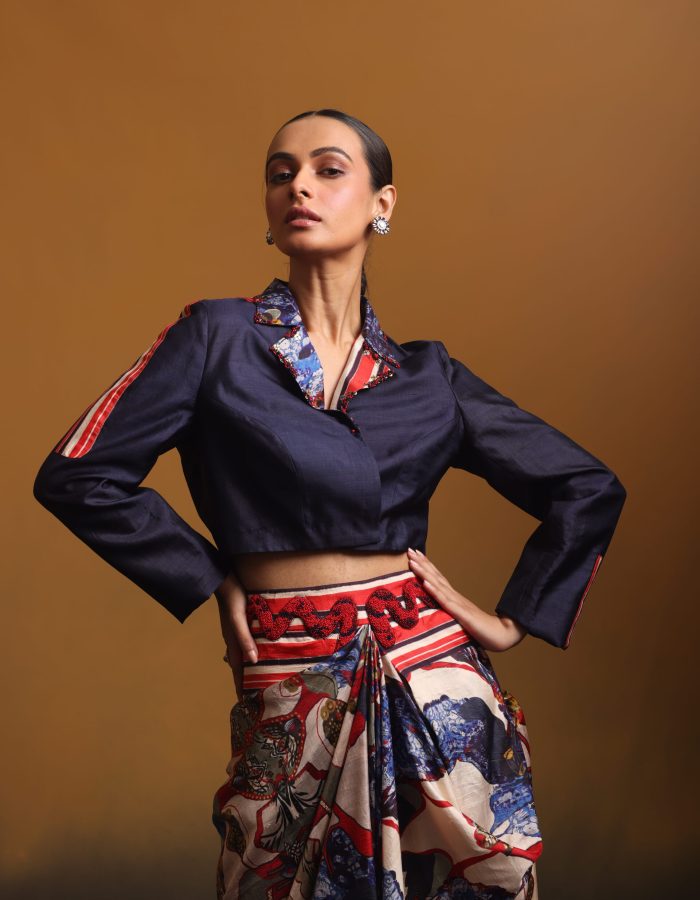 Shirt & Dhoti Pant Set